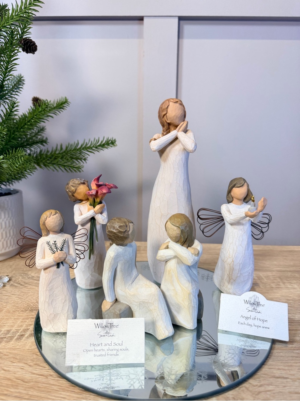 Willow Tree Angel Figurine Collection Set of 5